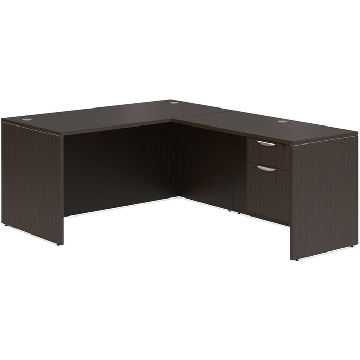 Classic 30x60"single BF ped desk w/42"return ESP