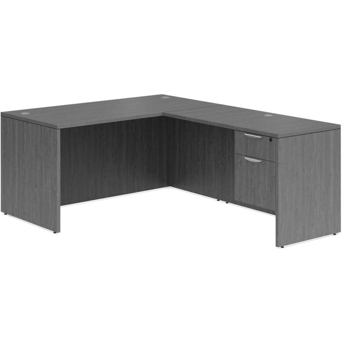 Classic 30x60"single BF ped desk w/42"return NPG