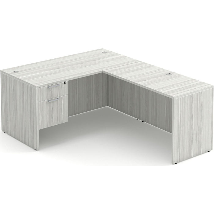Classic 30x60"single BF ped desk w/42"return SLB
