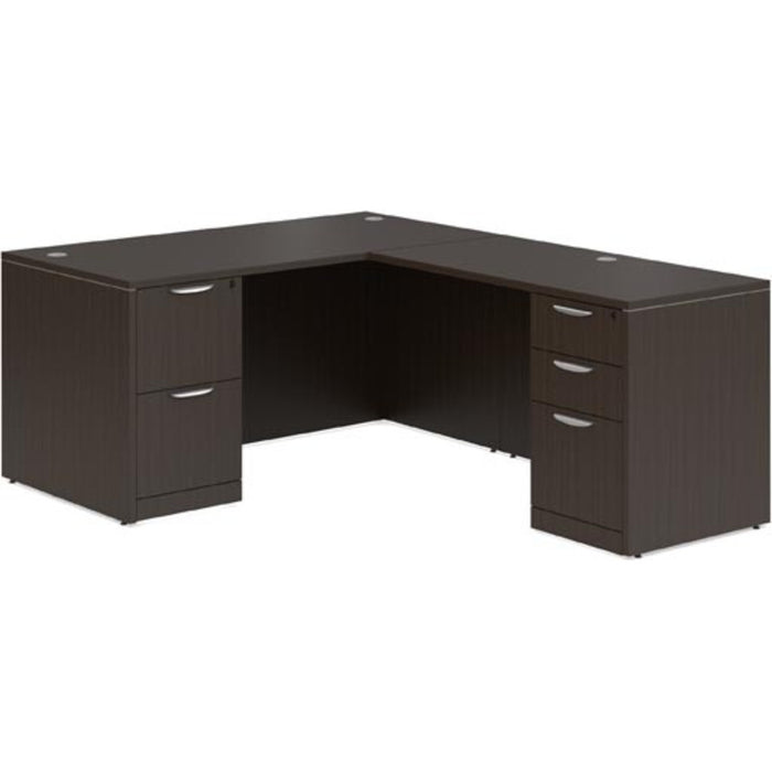 Classic 30x60" BBF/FF ped desk w/42"return ESP