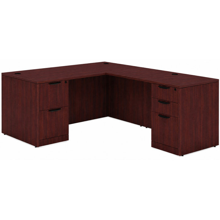 Classic 30x60" BBF/FF ped desk w/42"return MAH