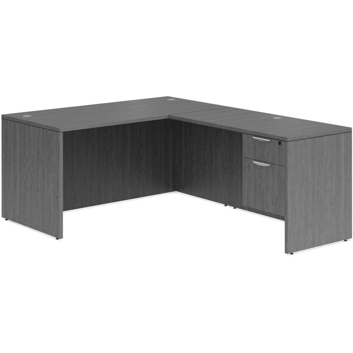 Classic 30x66"single BF ped desk w/42"return NPG