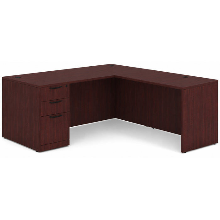 Classic 3066 single BBF ped desk w/42"return MAH
