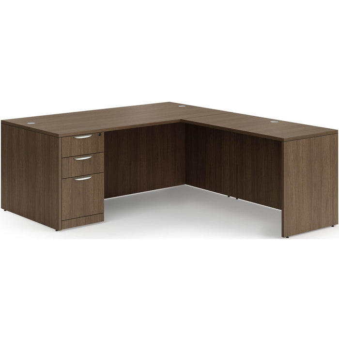 Classic 3066 single BBF ped desk w/42"return MWN