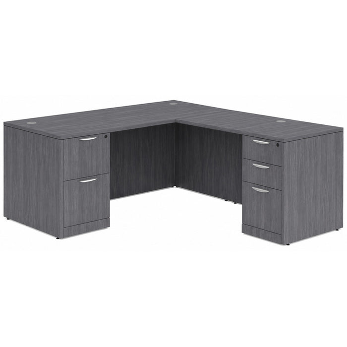 Classic 30x66" BBF/FF ped desk w/42"return CG