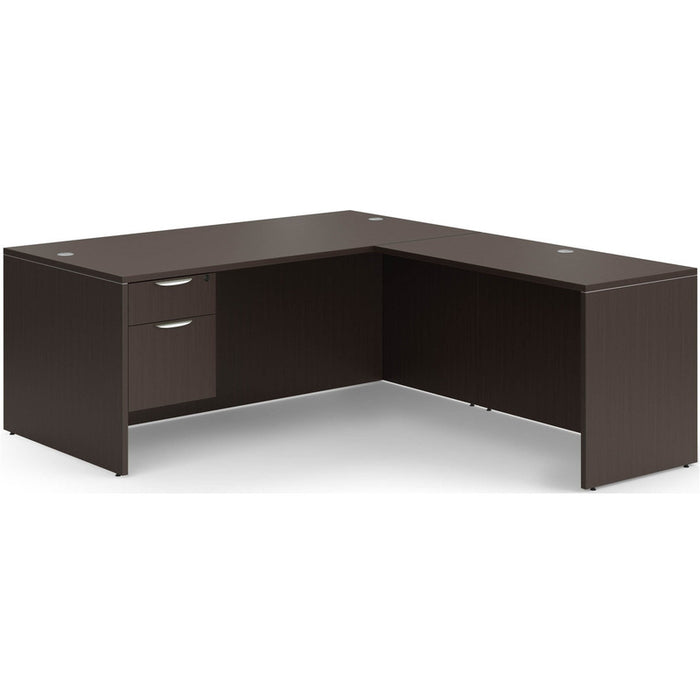 Classic 30x71"single BF ped desk w/42"return ESP