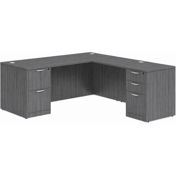 Classic 30x71" BBF/FF ped desk w/42"return CG