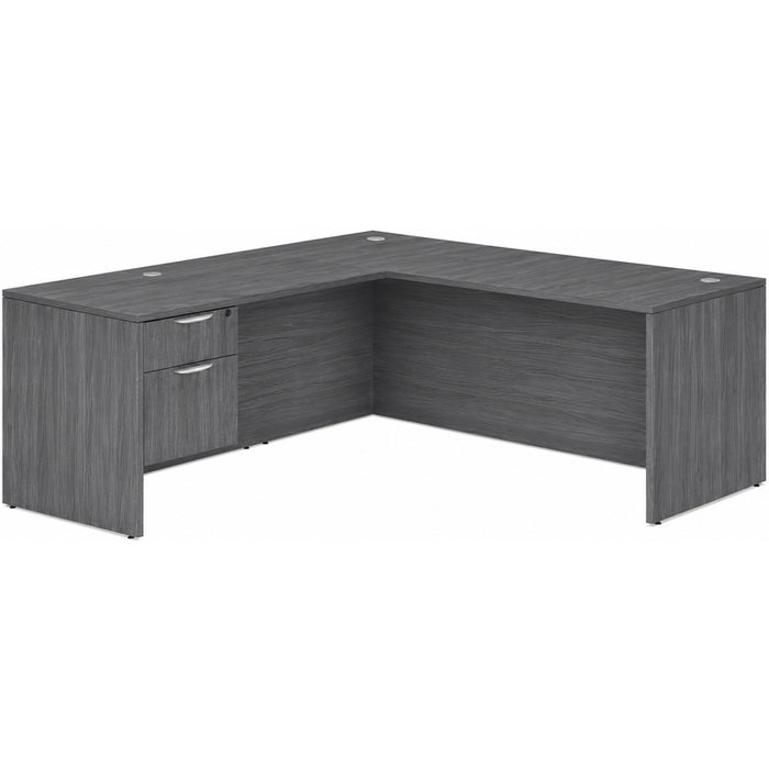 Classic 36x71"single BF ped desk w/42"return CG