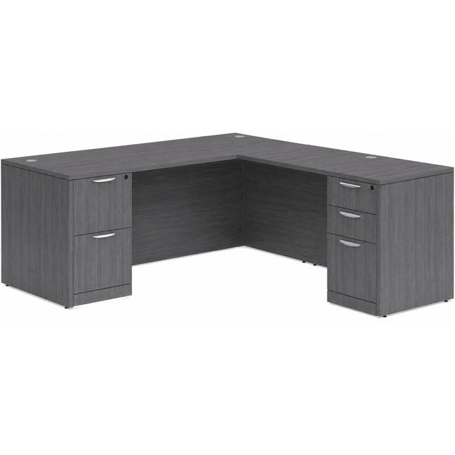 Classic 36x71" BBF/FF ped desk w/42"return CG