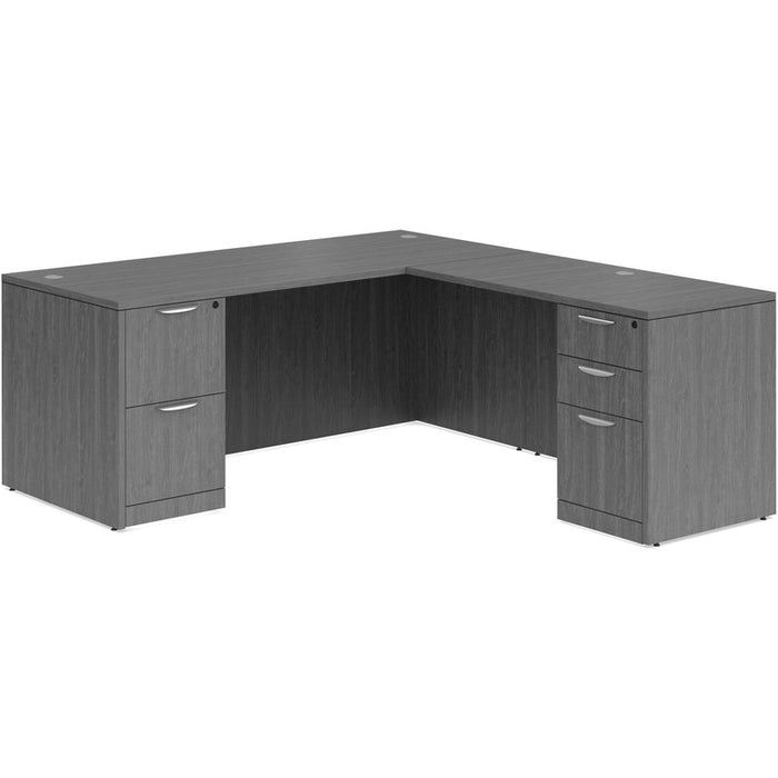 Classic 36x71" BBF/FF ped desk w/42"return NPG