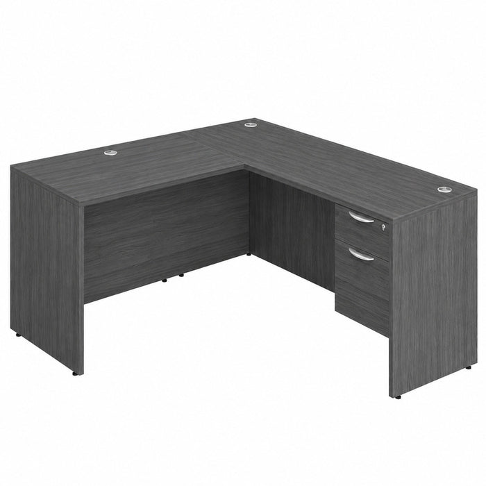 Classic 2471 single BBF ped desk w/42"return CG