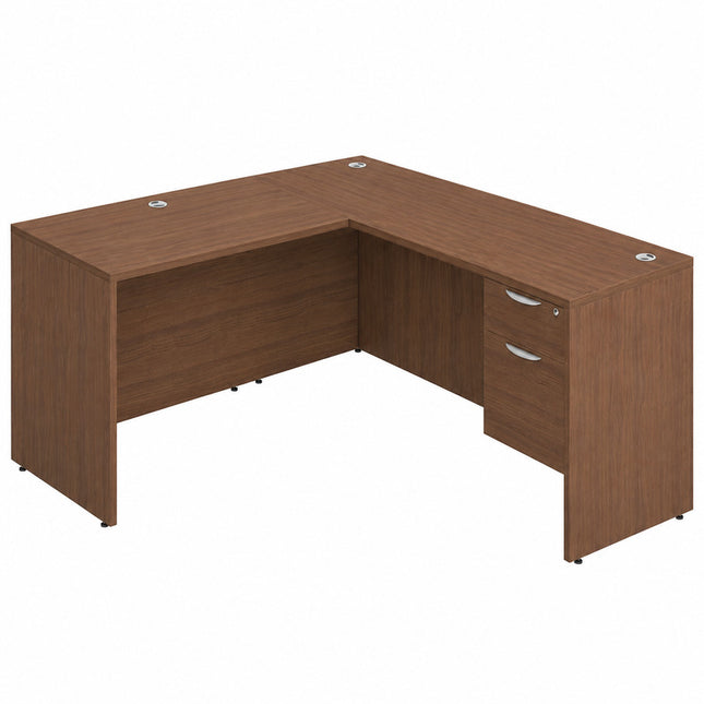 Classic 2471 single BBF ped desk w/42"return MWN