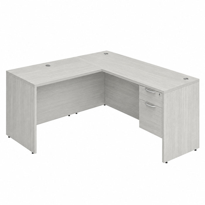 Classic 2471 single BBF ped desk w/42"return SLB
