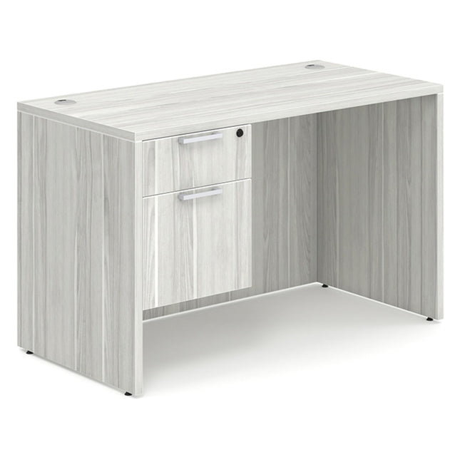 Classic 24x48" single BF Ped desk SLB