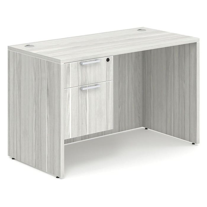 Classic 24x48" single BF Ped desk SLB