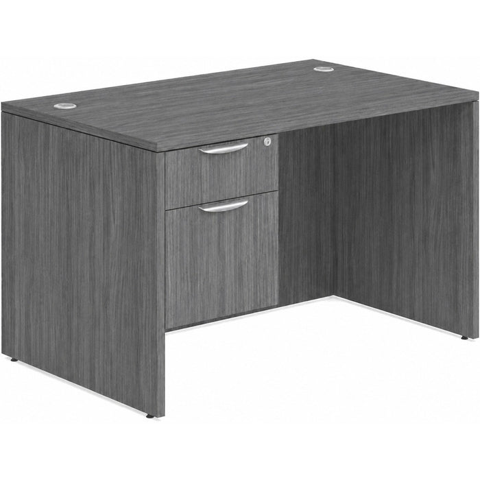 Classic 30x48" single BF Ped desk CG