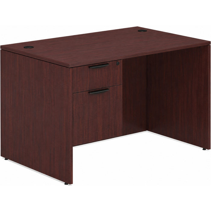 Classic 30x48" single BF Ped desk MAH