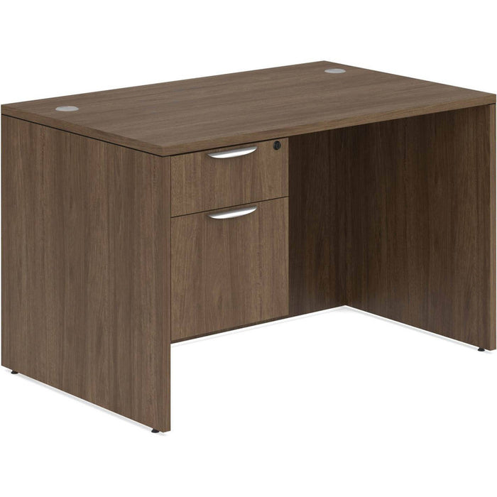 Classic 30x48" single BF Ped desk MWN