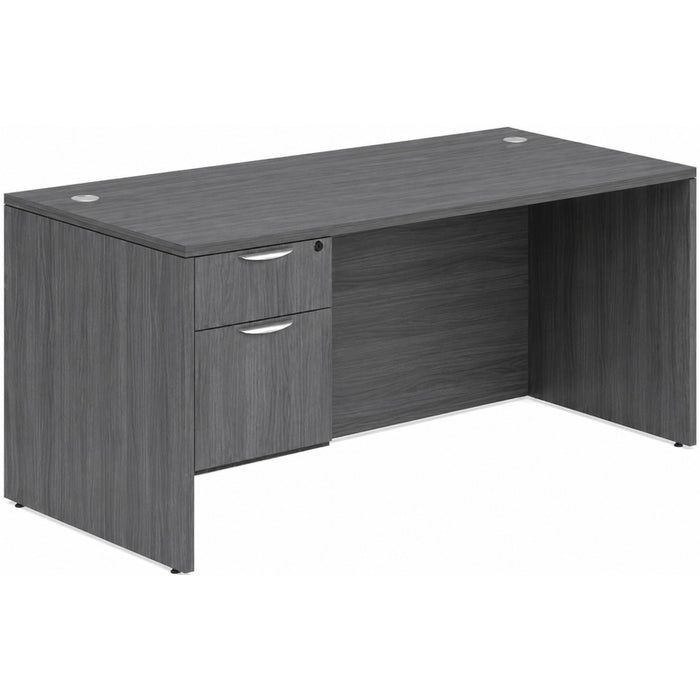 Classic 30x60" single BF Ped desk CG