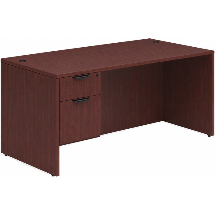 Classic 30x60" single BF Ped desk MAH