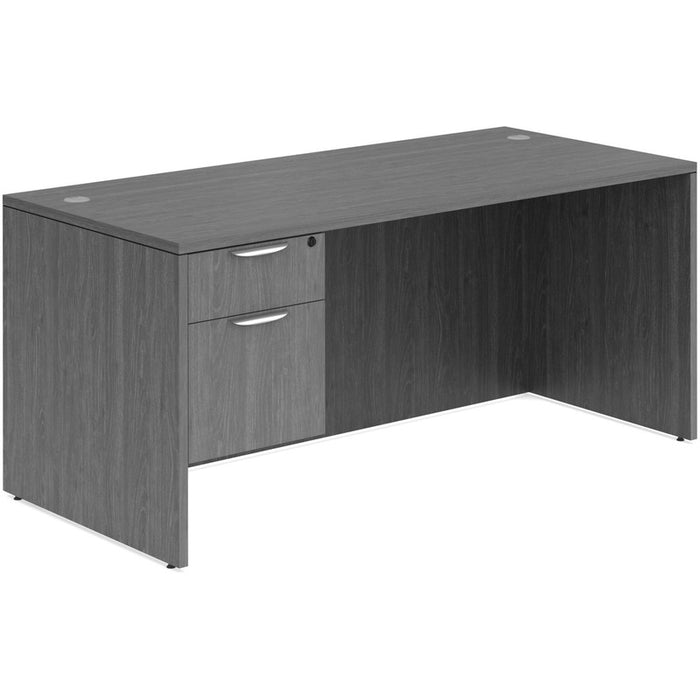 Classic 30x60" single BF Ped desk NPG