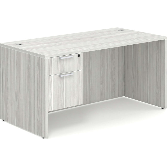 Classic 30x60" single BF Ped desk SLB