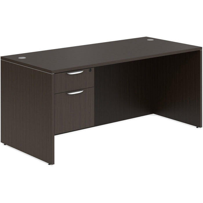 Classic 30x66" single BF Ped desk ESP