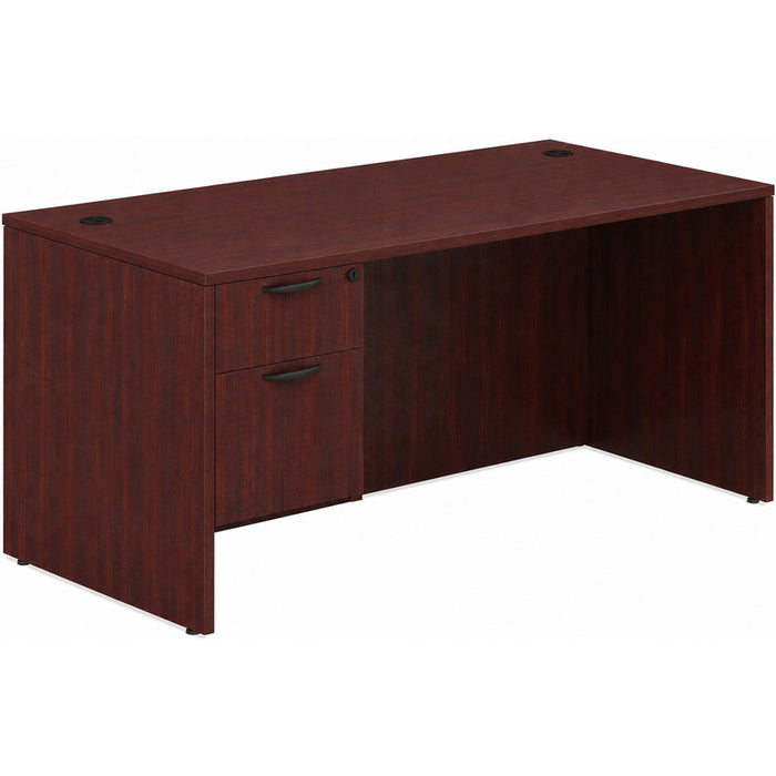 Classic 30x66" single BF Ped desk MAH