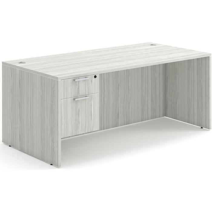 Classic 30x66" single BF Ped desk SLB