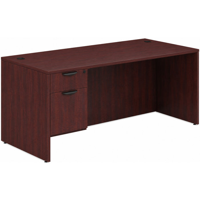 Classic 30x71" single BF Ped desk MAH