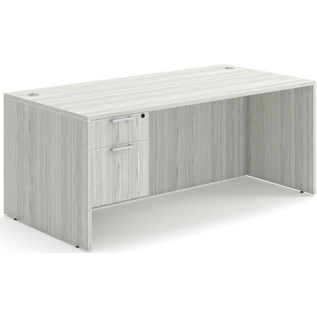 Classic 30x71" single BF Ped desk SLB