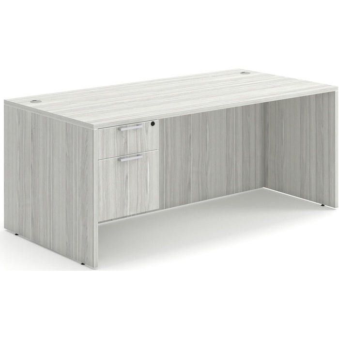 Classic 30x71" single BF Ped desk SLB