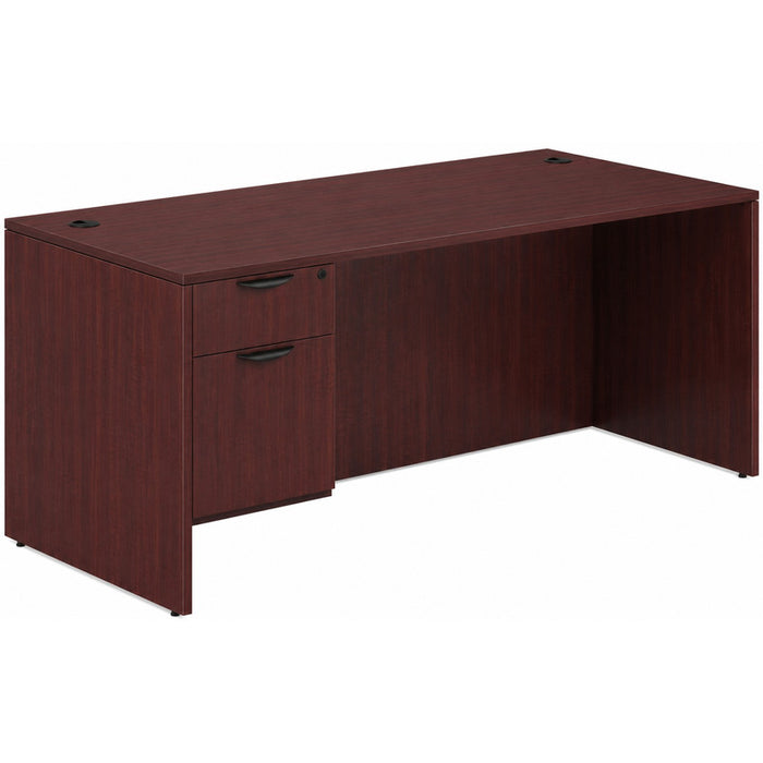 Classic 36x71" single BF Ped desk MAH