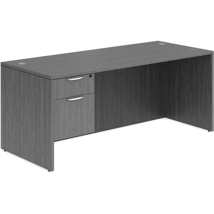 Classic 36x71" single BF Ped desk NPG