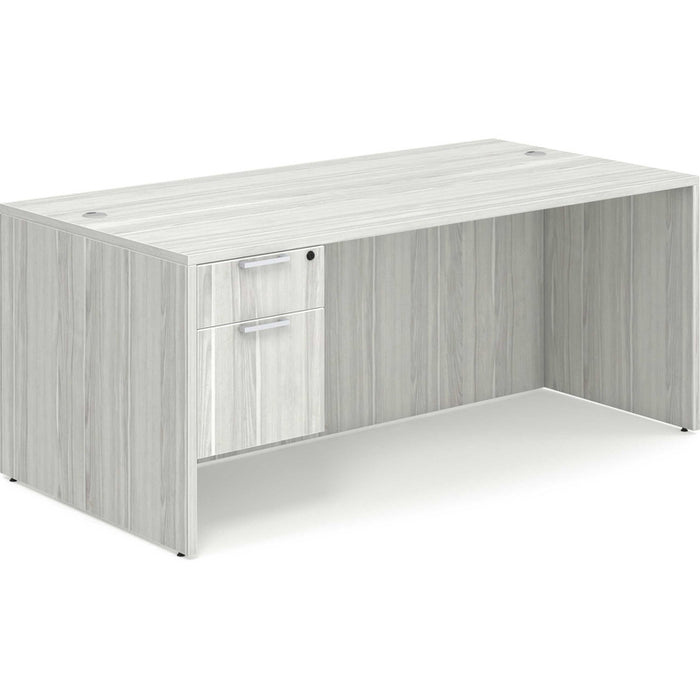 Classic 36x71" single BF Ped desk SLB