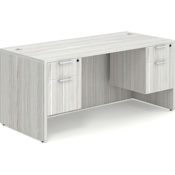 Classic 30x66" double BF Ped desk SLB