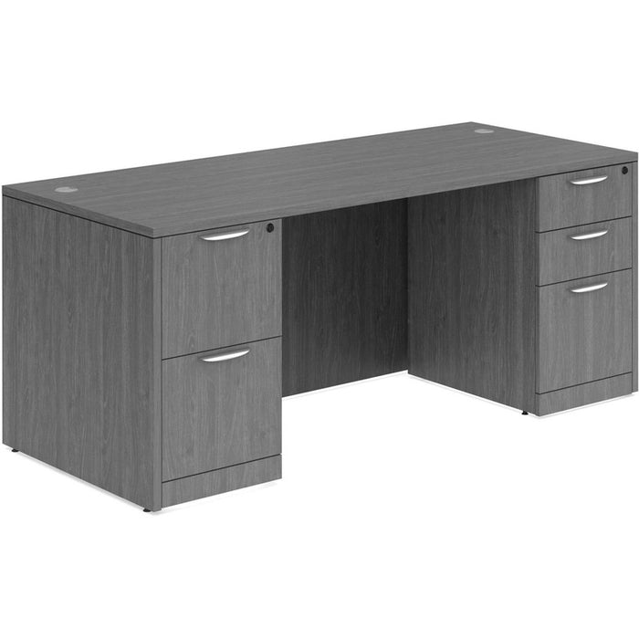 Classic 30x66" BBF/FF Ped desk NPG