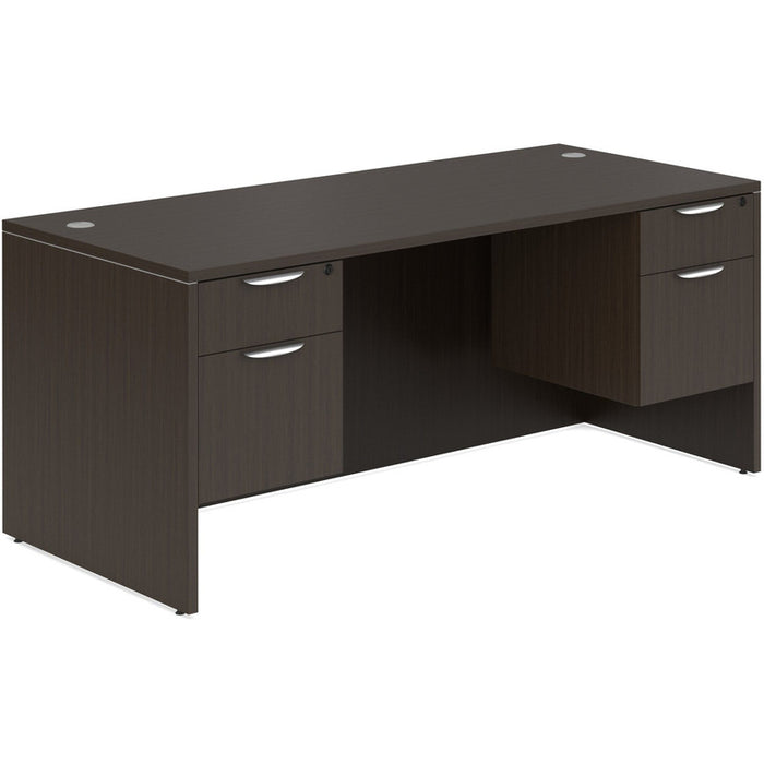 Classic 30x71" double BF Ped desk ESP