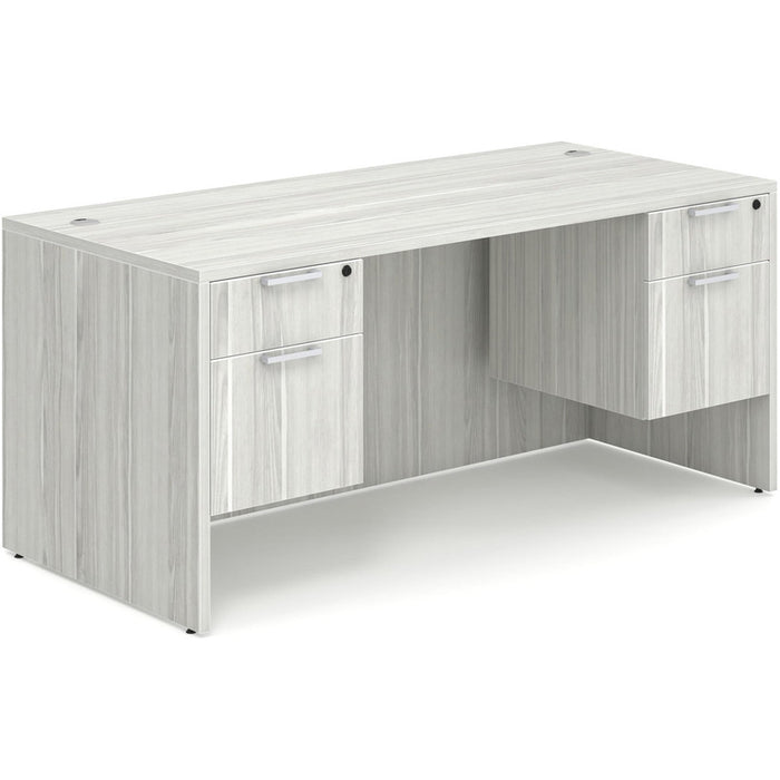 Classic 30x71" double BF Ped desk SLB