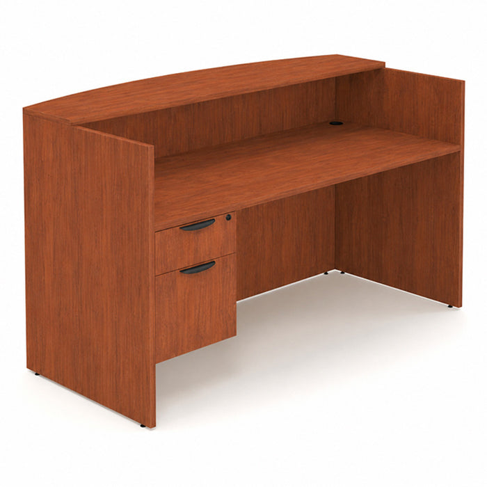 Classic Gallery desk no return BF Ped Cherry