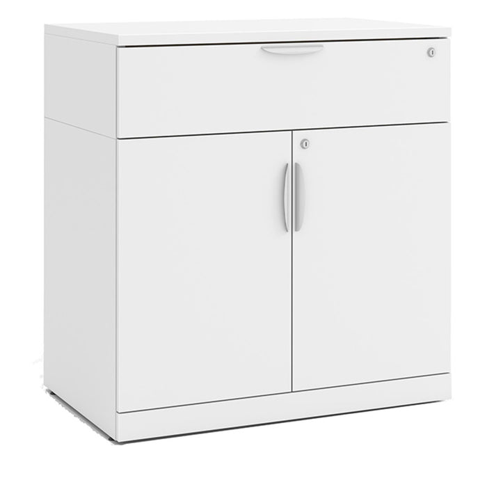 Classic 38"H Buffet Cabinet - WHT