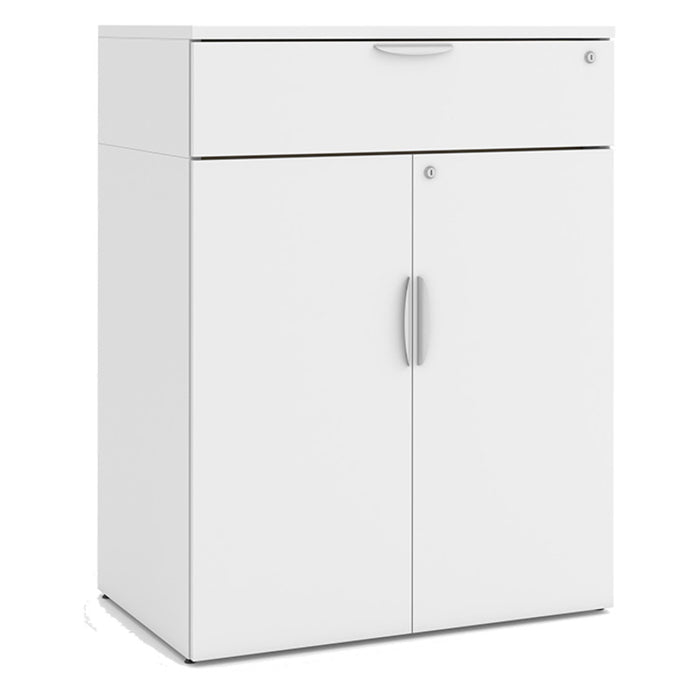 Classic 46.5"H x 36"W Buffet Cabinet - WHT