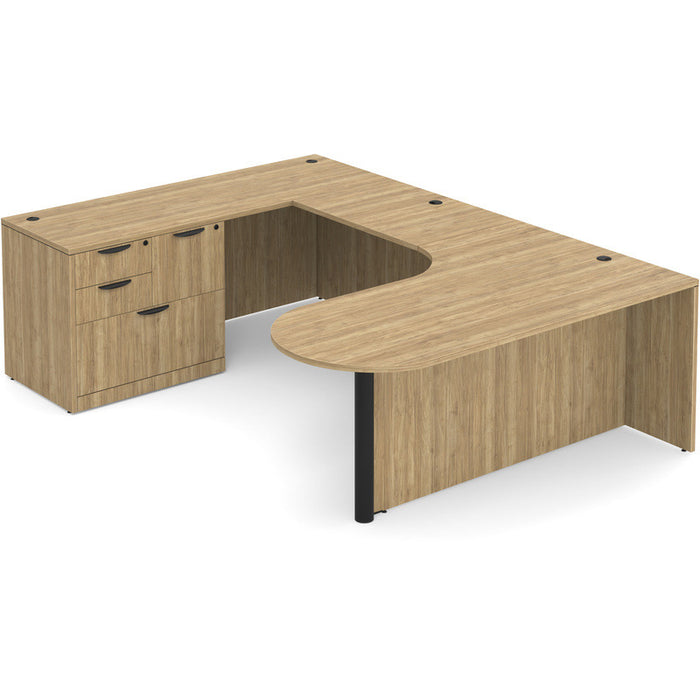 Bullet U shape left bridge multiped Aspen Blk post