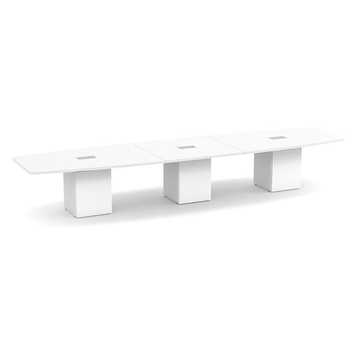 16ft BS Conf Table  / Cube Base White