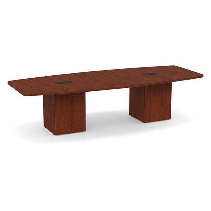 10ft BS Conf Table  / Cube Base Cherry