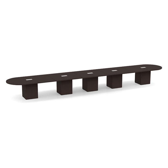 24ft Racetrack Conference Table / Cube Base  ESP