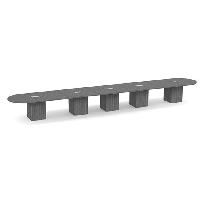 24ft Racetrack Conference Table / Cube Base  NPG