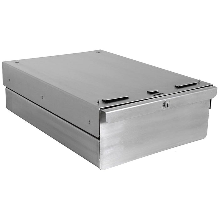 Stainless Steel Drawers, 14.5 Wide - 3" High - Heavy Duty