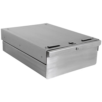 Stainless Steel Drawers, 14.5 Wide - 9" High - Heavy Duty