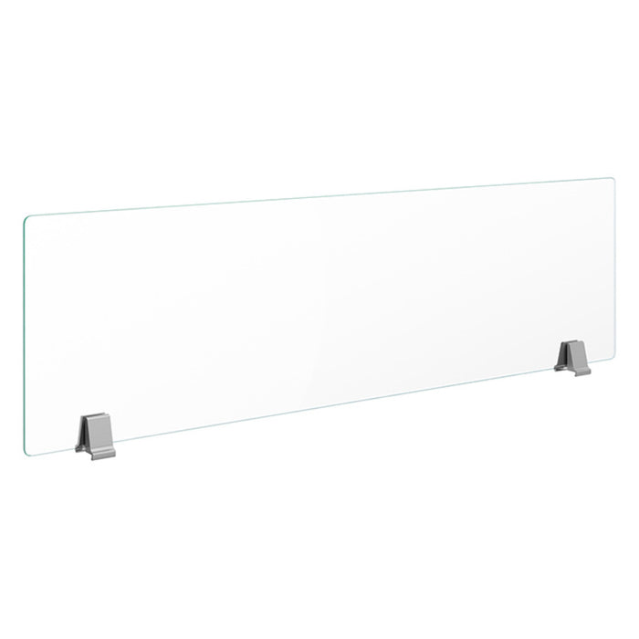 13.25"X46" TEMPERED CLEAR MULLION GLASS W/CLAMP